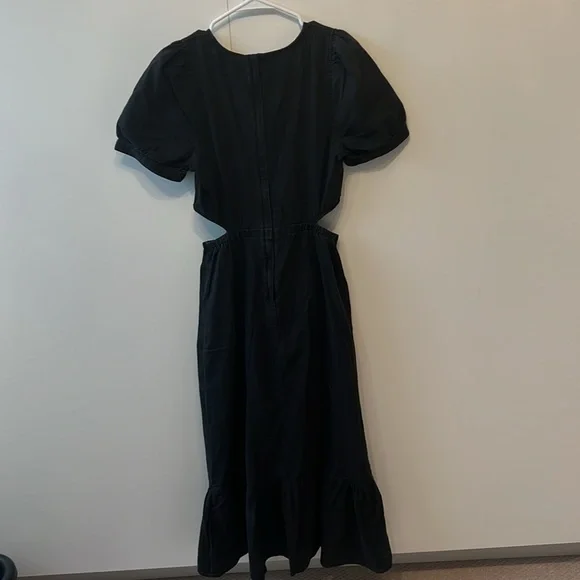 Madewell Black Jean Dress - Picture 3 of 4